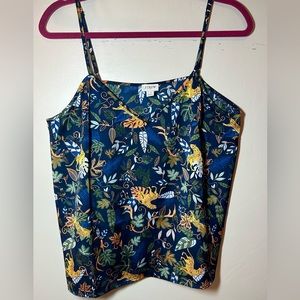 J Crew tank blouse